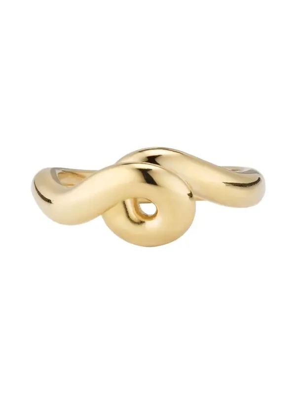 9K Yellow Gold Jumbo Wave Ring 9K Yellow Gold Jumbo Wave Ring