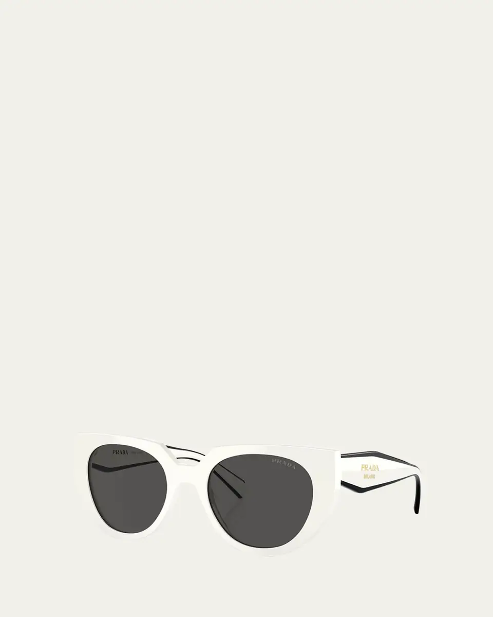 Prada Two-Tone Acetate Cat-Eye Sunglasses | Thumbnail 2