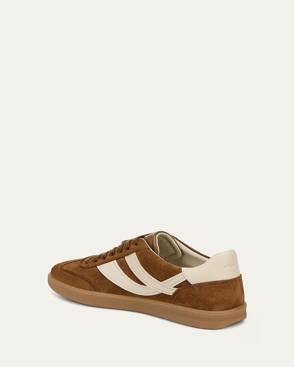 Vince Oasis Mixed Leather Retro Sneakers | Thumbnail 2 Vince Oasis Mixed Leather Retro Sneakers | Thumbnail 2