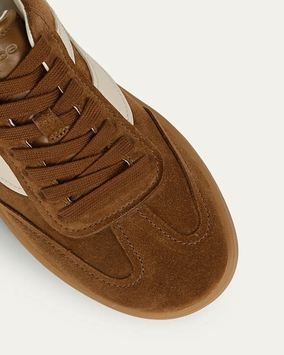 Vince Oasis Mixed Leather Retro Sneakers | Thumbnail 3 Vince Oasis Mixed Leather Retro Sneakers | Thumbnail 3