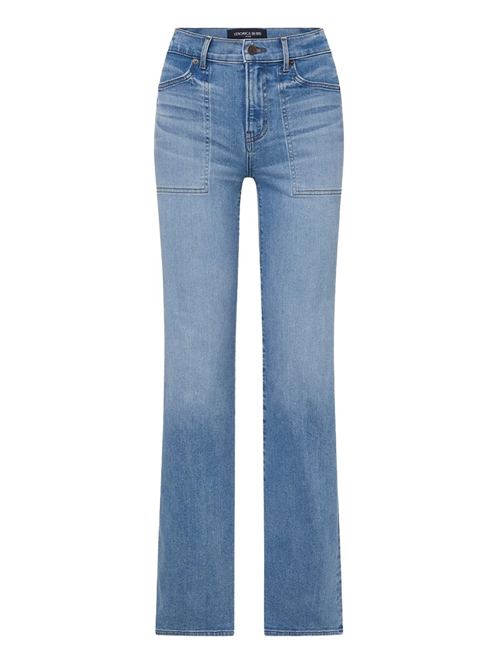 Crosbie Wide-Leg Jeans with Pocket Details Crosbie Wide-Leg Jeans with Pocket Details