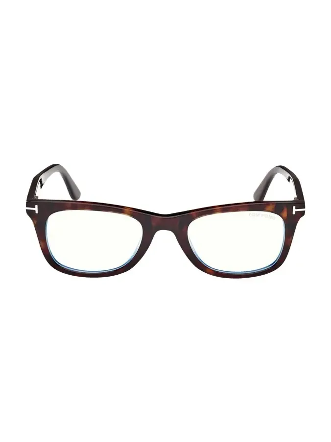 Men's Blue Light-Blocking Square Glasses with Clip-On Lenses