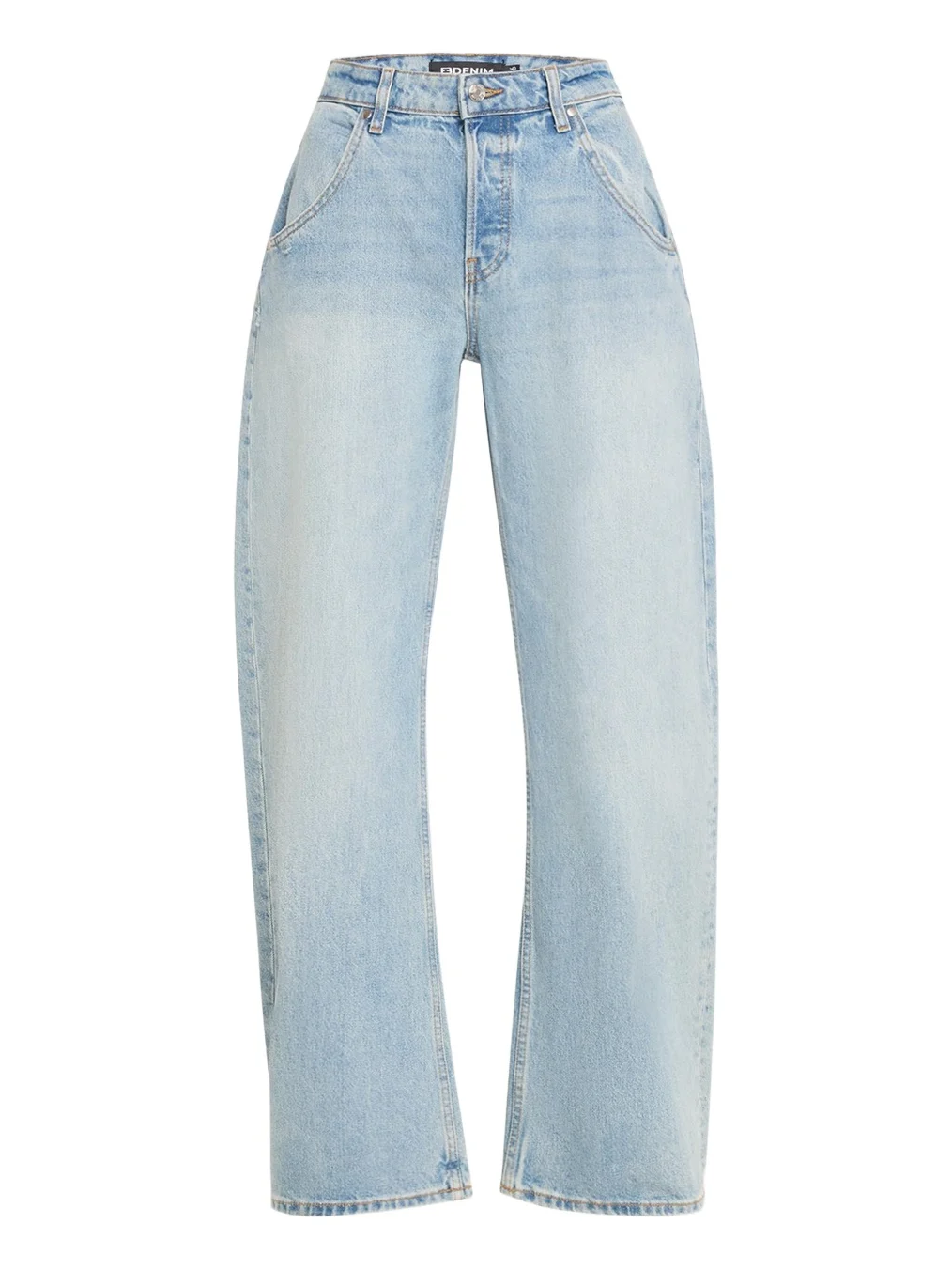 Enzo Mid-Rise Barrel Jeans Enzo Mid-Rise Barrel Jeans