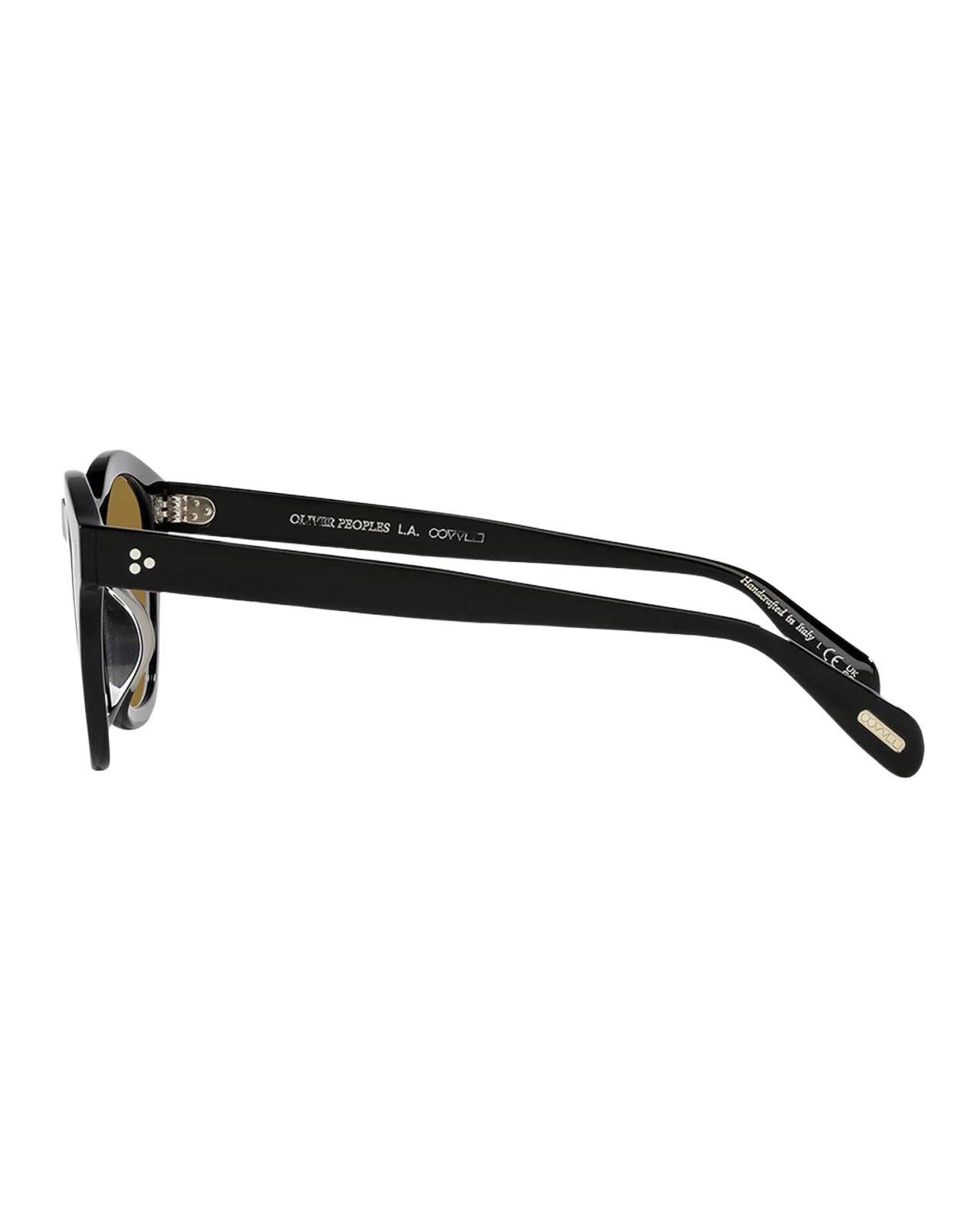 Oliver Peoples Boudreau L. A. Round Acetate & Plastic Sunglasses