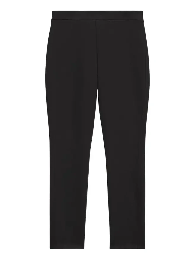 Theory Adbelle Core Scuba High-Waist Ankle Leggings