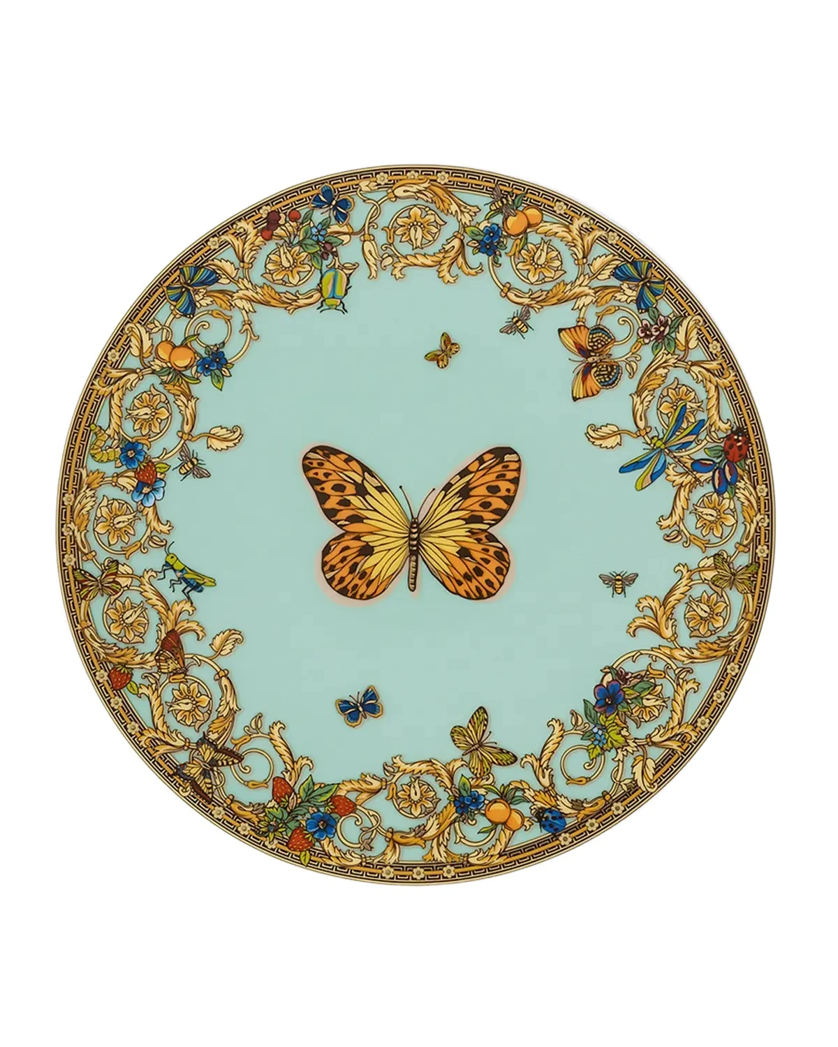 Versace Butterfly Garden Modern Trivet for Bowl, 7" | Thumbnail 1 Versace Butterfly Garden Modern Trivet for Bowl, 7" | Thumbnail 1