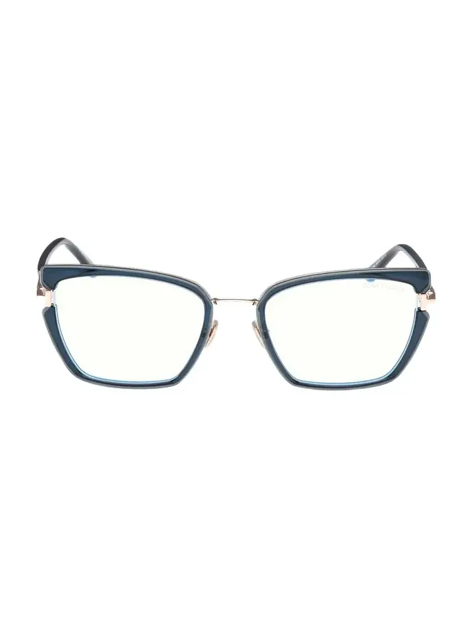 Tom Ford Butterfly Metal Blue Block Glasses