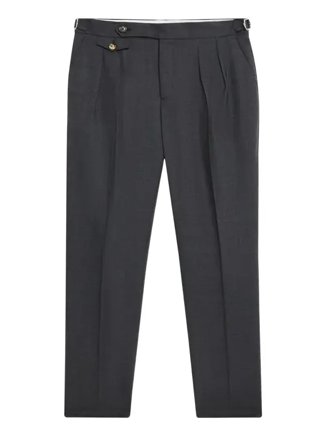 Men's Double-Pleated Wool Pants Men's Double-Pleated Wool Pants
