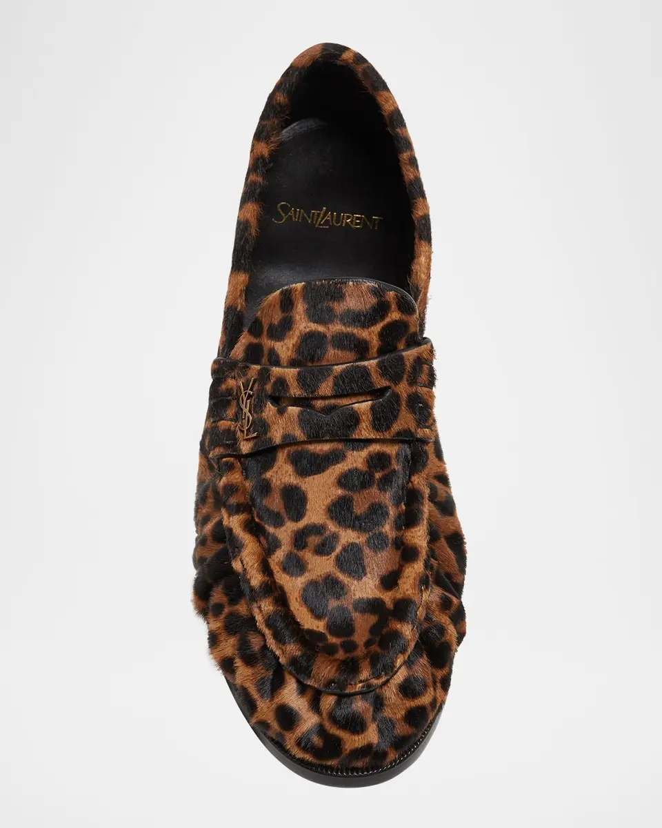 Saint Laurent Le Loafer Leopard Mocassin | Thumbnail 5 Saint Laurent Le Loafer Leopard Mocassin | Thumbnail 5