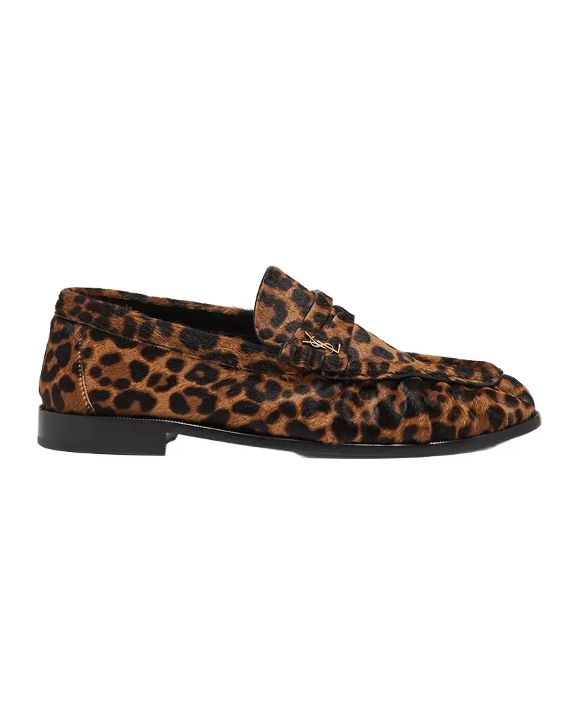 Saint Laurent Le Loafer Leopard Mocassin | Image 1 Saint Laurent Le Loafer Leopard Mocassin | Image 1