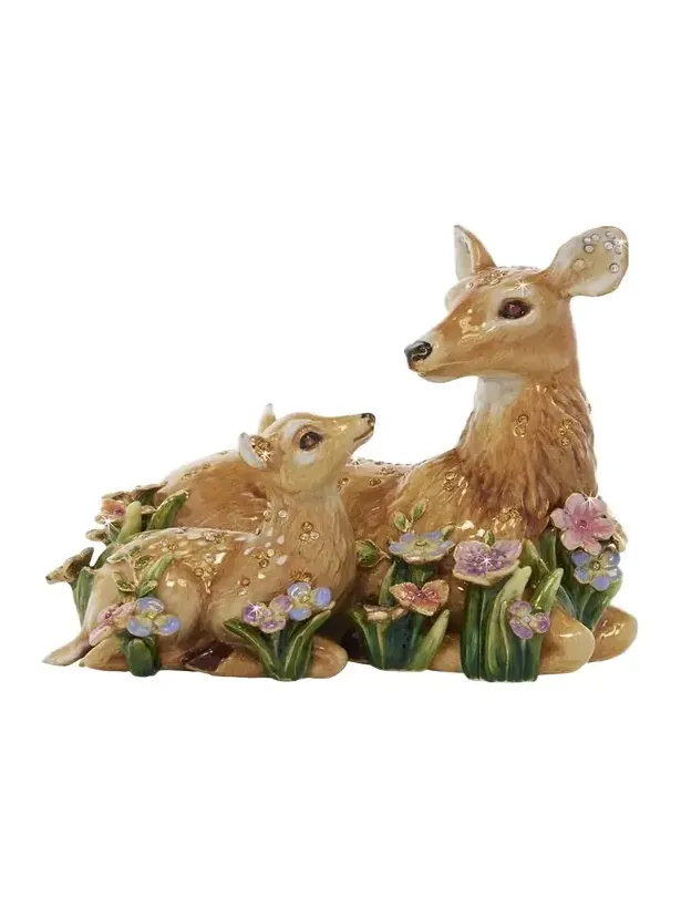 Jay Strongwater Mother and Fawn Figure