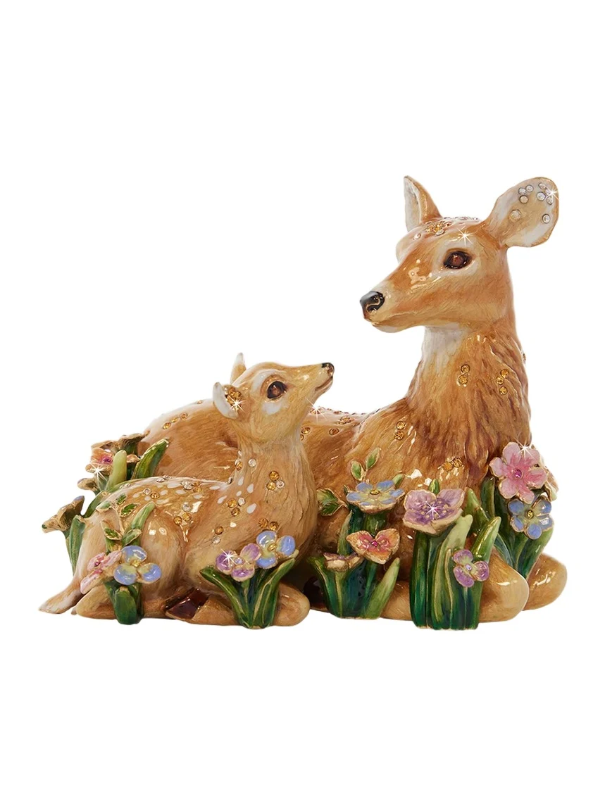 Jay Strongwater Mother and Fawn Figure