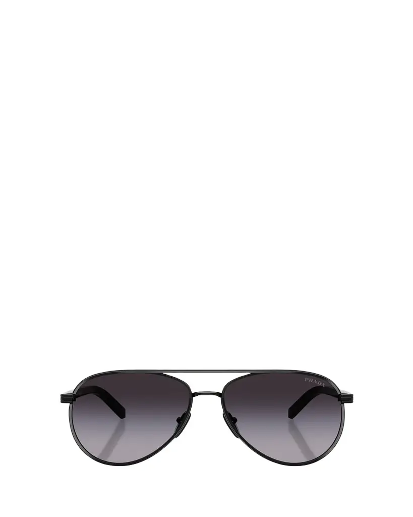 Prada PR B57S Aviator Steel Sunglasses | Image 1 Prada PR B57S Aviator Steel Sunglasses | Image 1