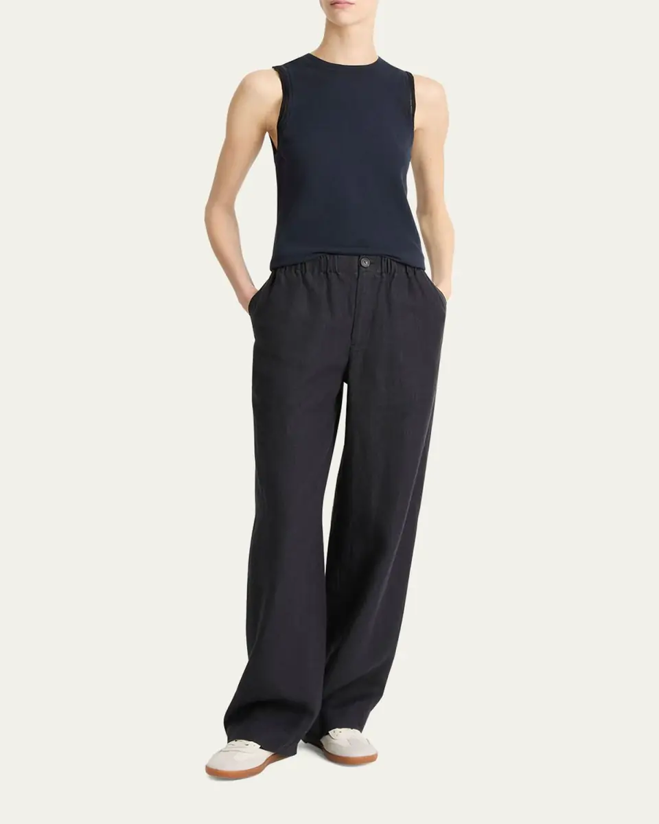 Vince Hemp Wide-Leg Utility Pants | Thumbnail 6 Vince Hemp Wide-Leg Utility Pants | Thumbnail 6