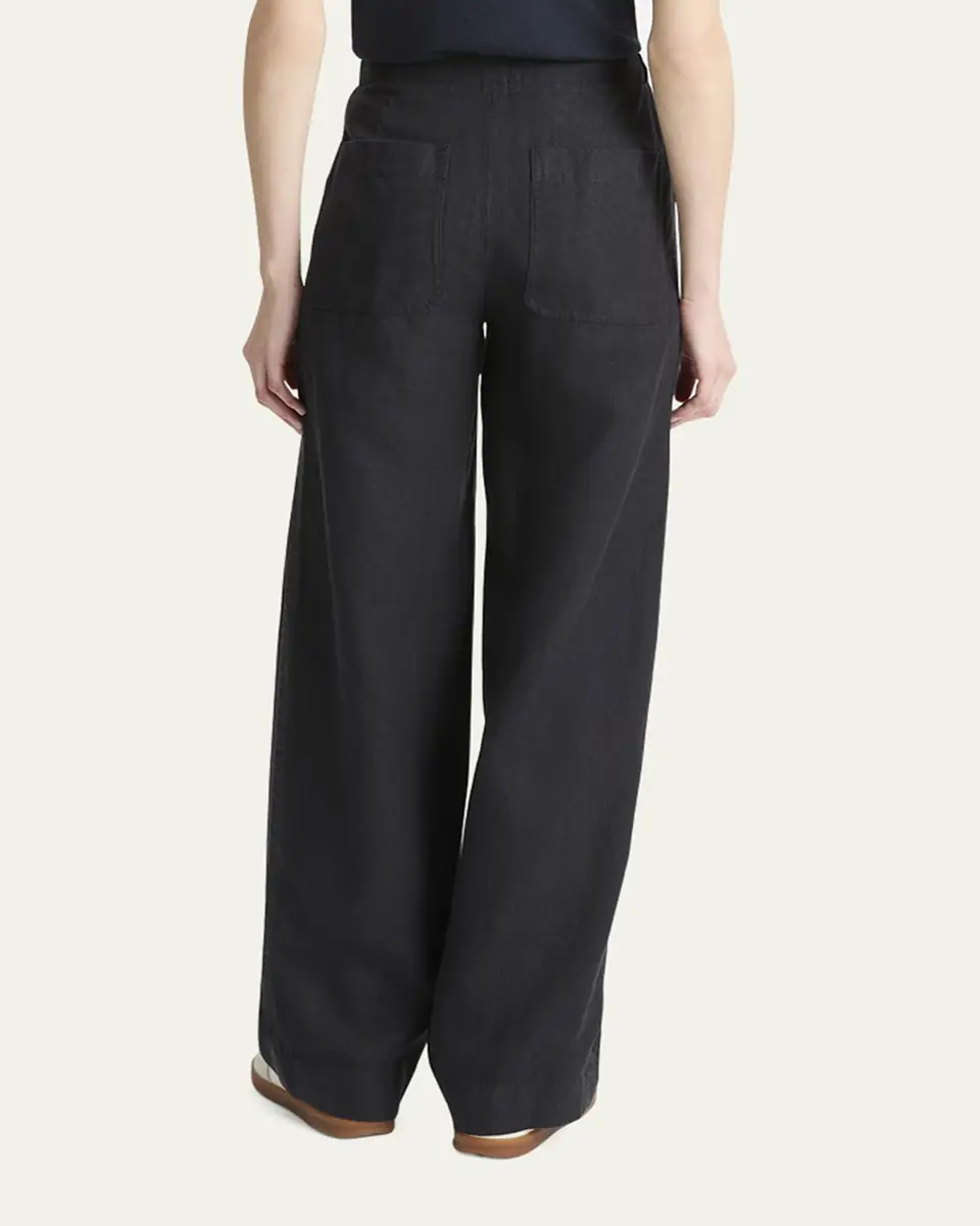 Vince Hemp Wide-Leg Utility Pants | Thumbnail 7 Vince Hemp Wide-Leg Utility Pants | Thumbnail 7