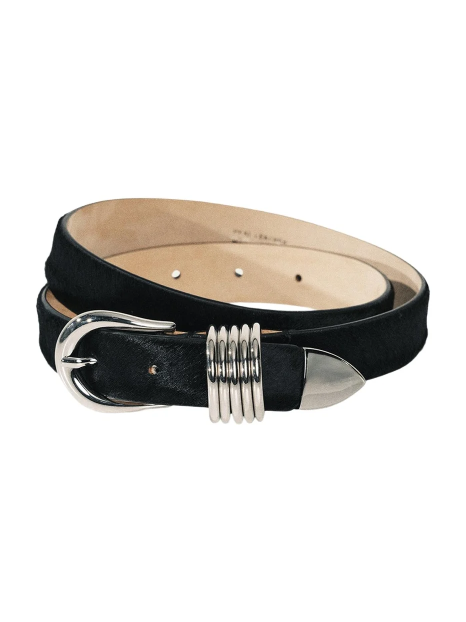 Hollyhock Cavallino Leather Belt