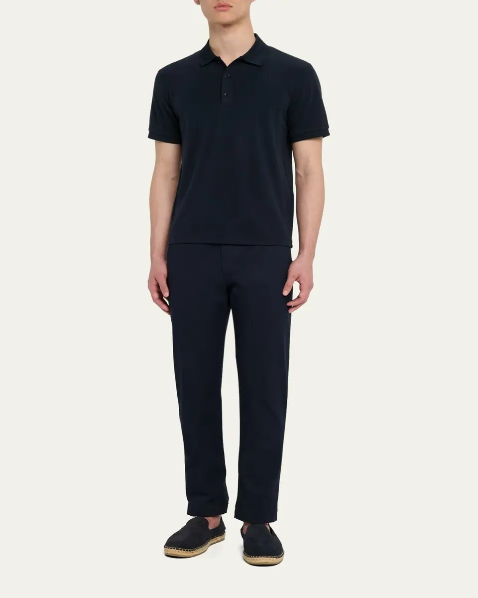rag & bone Men's Tech Stretch Pique Polo Shirt | Thumbnail 2 rag & bone Men's Tech Stretch Pique Polo Shirt | Thumbnail 2