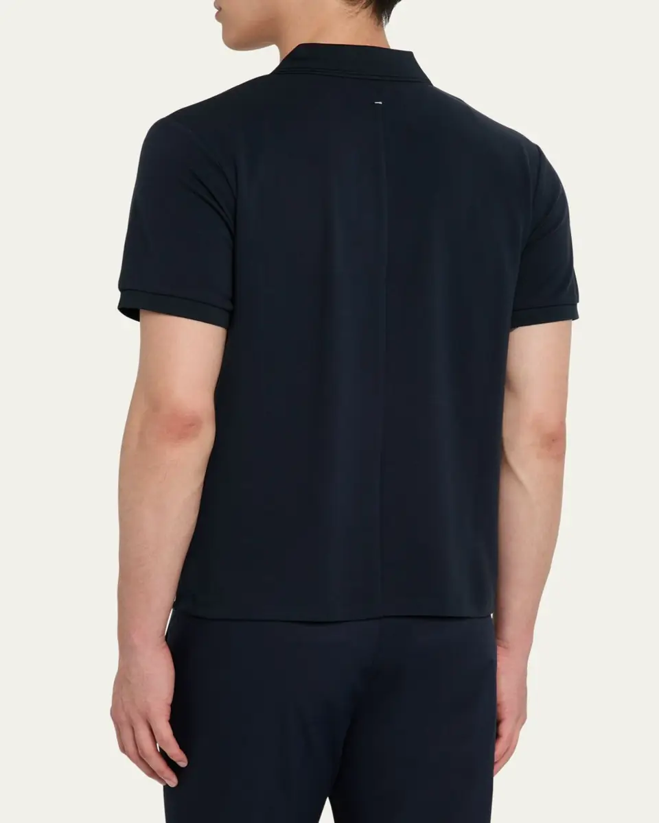 rag & bone Men's Tech Stretch Pique Polo Shirt | Thumbnail 3 rag & bone Men's Tech Stretch Pique Polo Shirt | Thumbnail 3