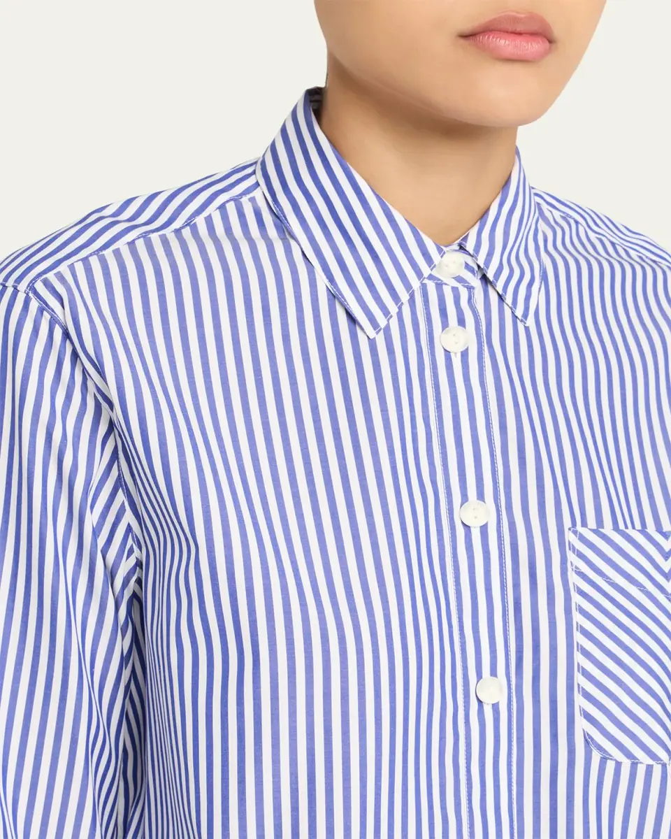 rag & bone Maxine Striped Button-Front Shirt | Thumbnail 5 rag & bone Maxine Striped Button-Front Shirt | Thumbnail 5