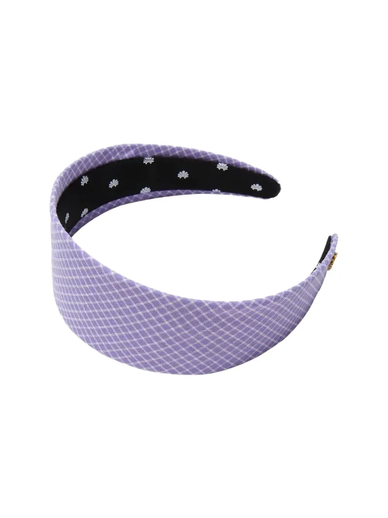 Lele Sadoughi Brigitte Seersucker Headband