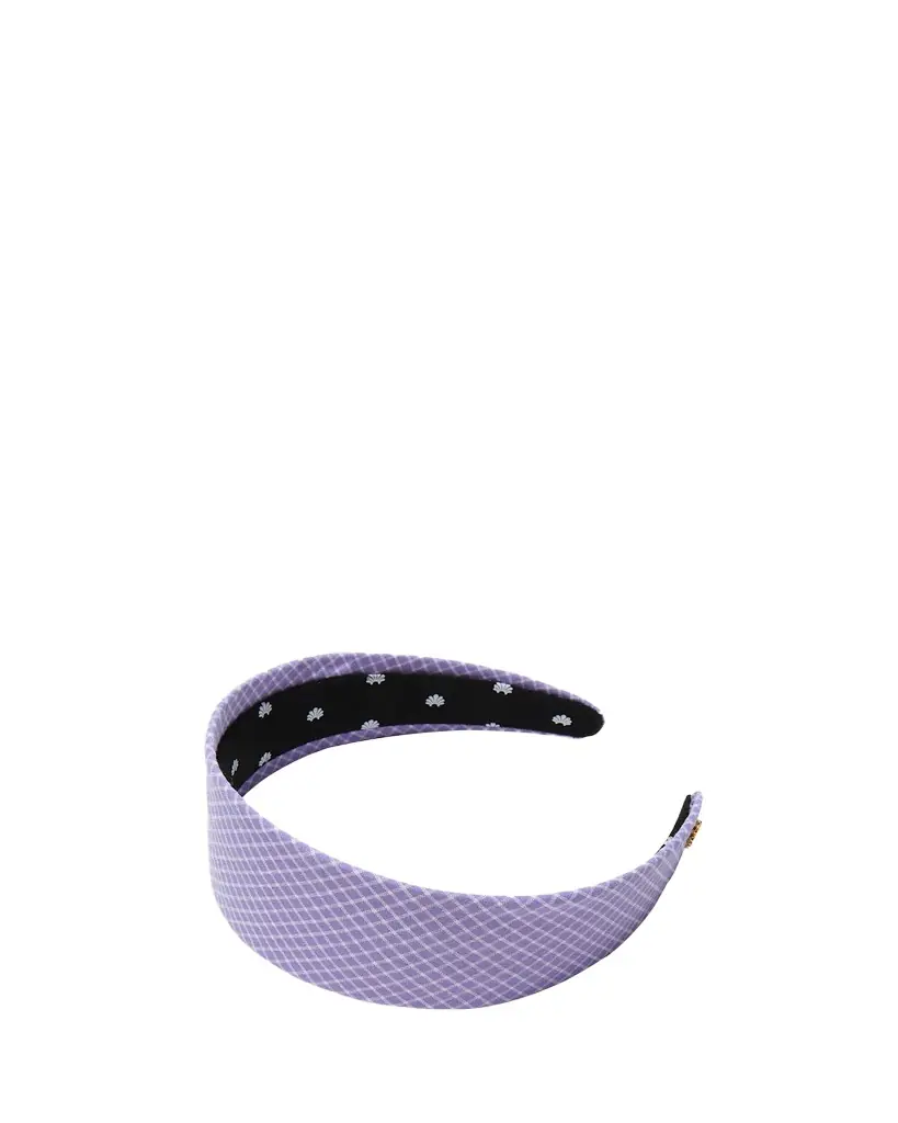Lele Sadoughi Brigitte Seersucker Headband