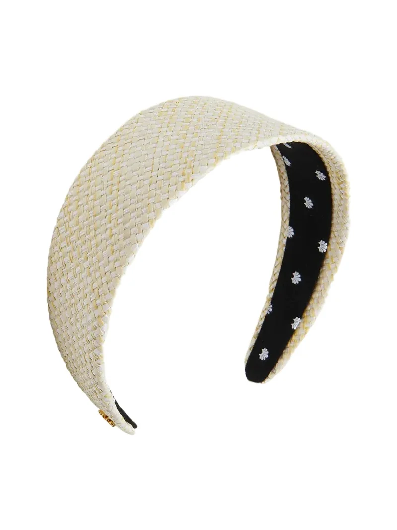 Lele Sadoughi Brigitte Raffia Headband