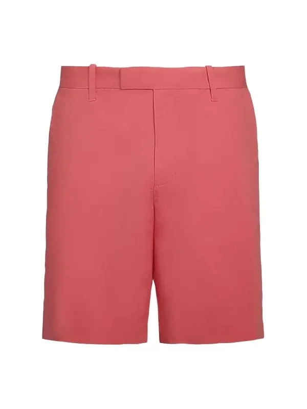 Vince Men's Italian Cotton Extended-Tab Shorts