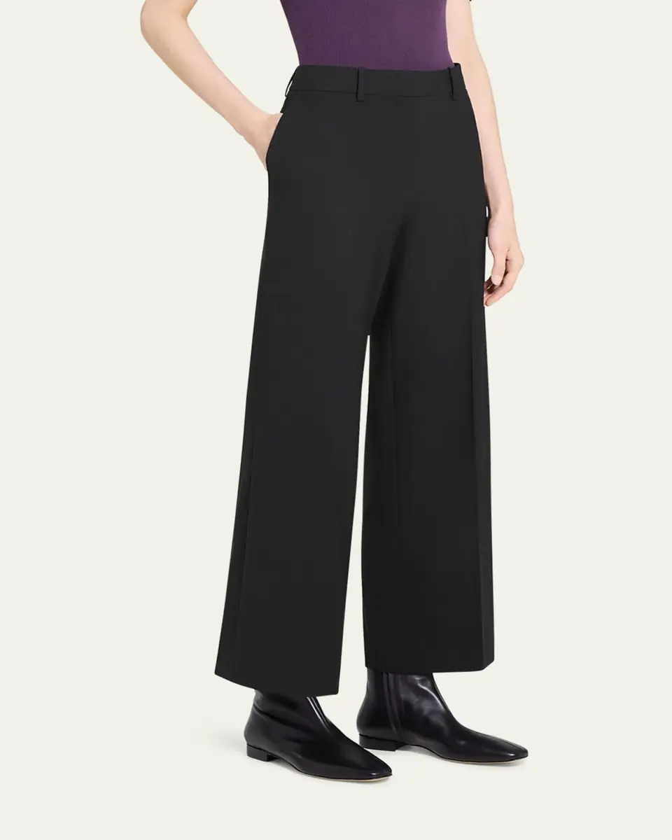 Theory Classic Straight-Leg Pants | Thumbnail 4 Theory Classic Straight-Leg Pants | Thumbnail 4