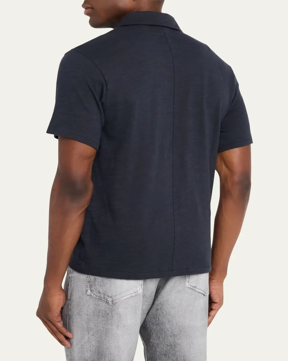 rag & bone Men's Classic Flame Polo Shirt | Thumbnail 7