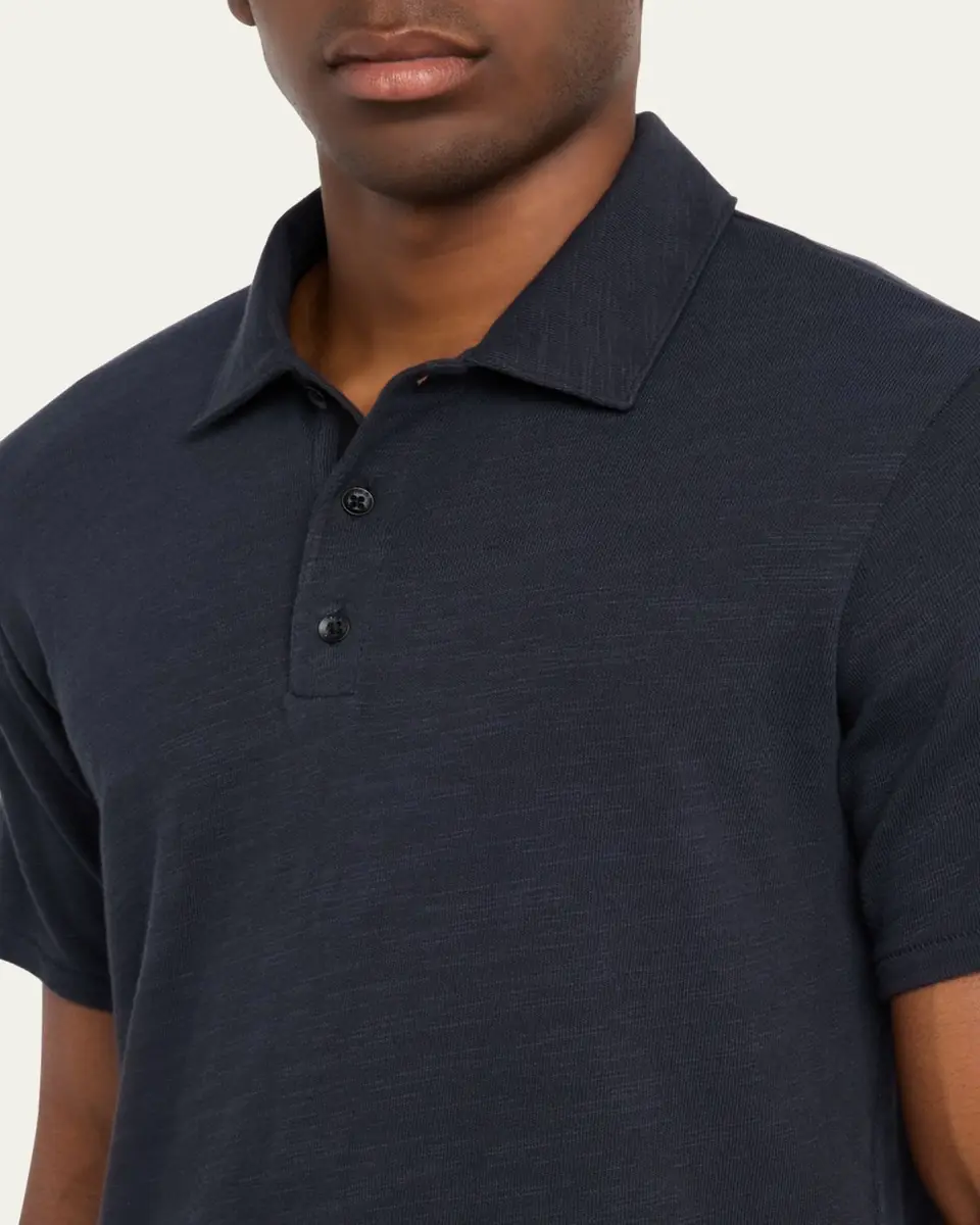 rag & bone Men's Classic Flame Polo Shirt | Thumbnail 9