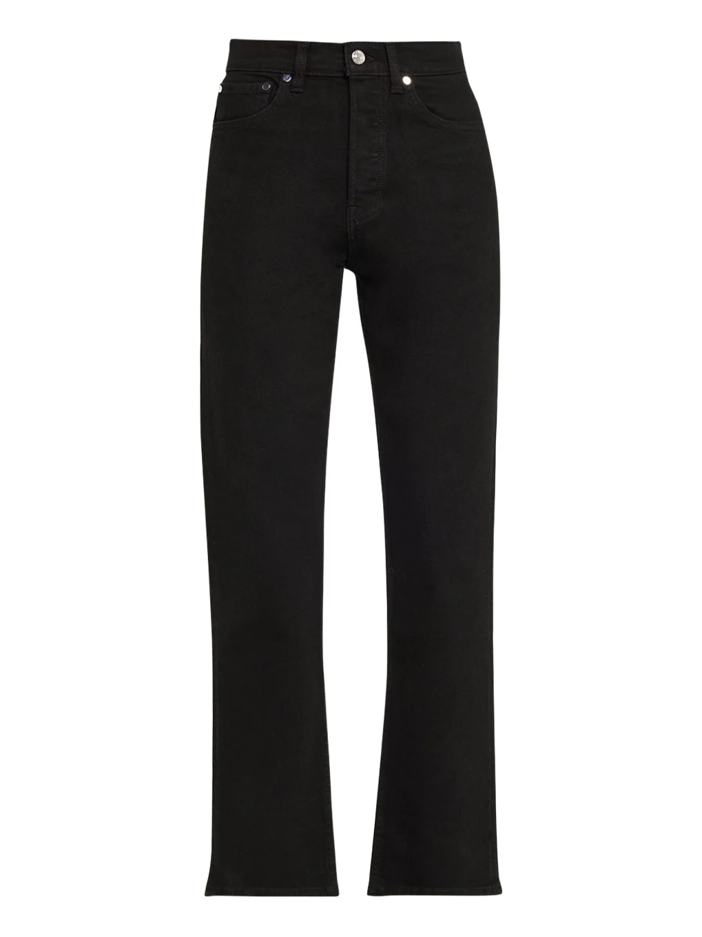 High-Rise Straight Jeans