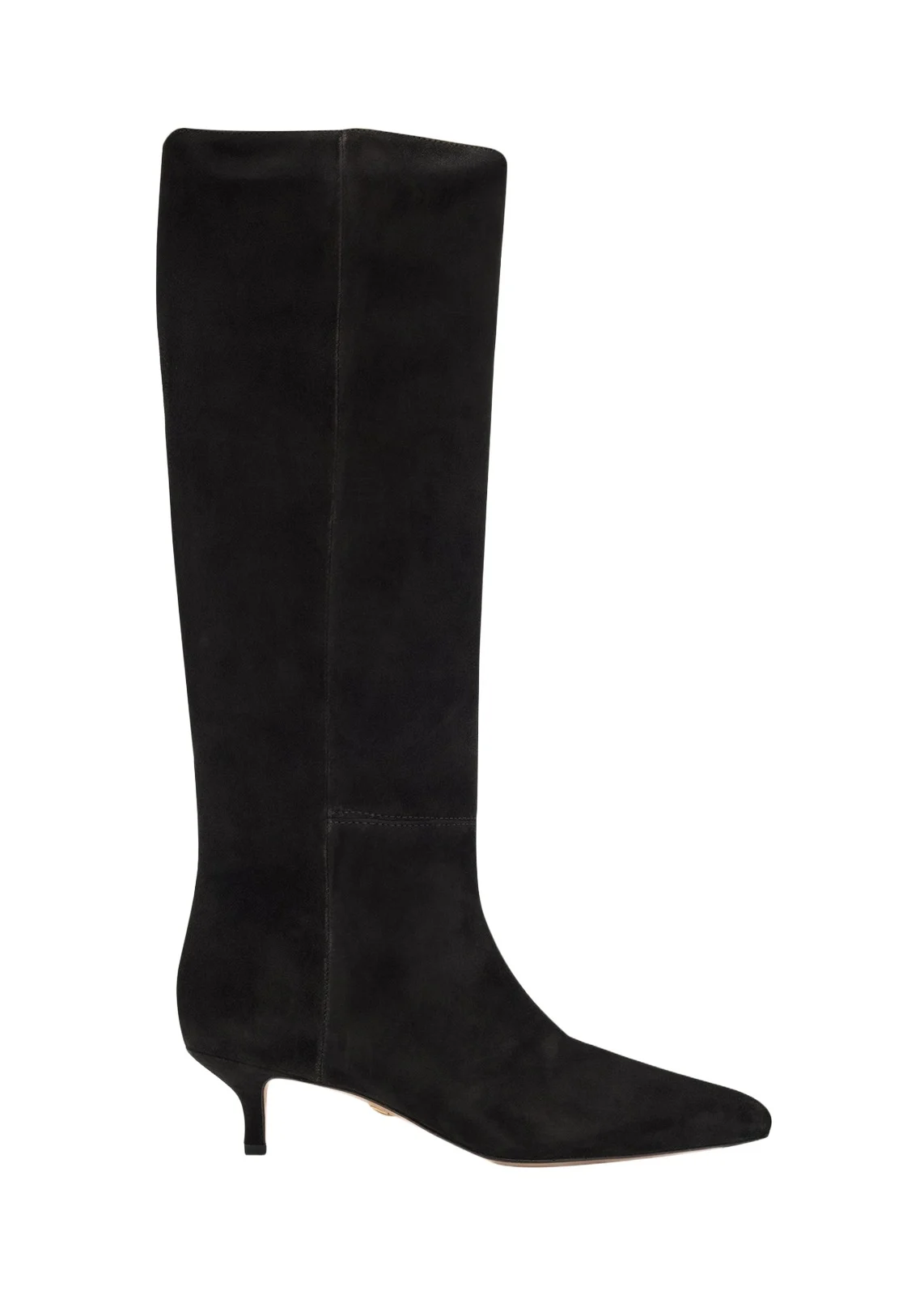 Lisa Suede Kitten-Heel Knee Boots Lisa Suede Kitten-Heel Knee Boots