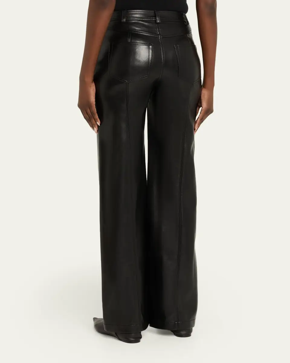 Cinq à Sept Vivian Vegan Leather Pants | Thumbnail 3 Cinq à Sept Vivian Vegan Leather Pants | Thumbnail 3