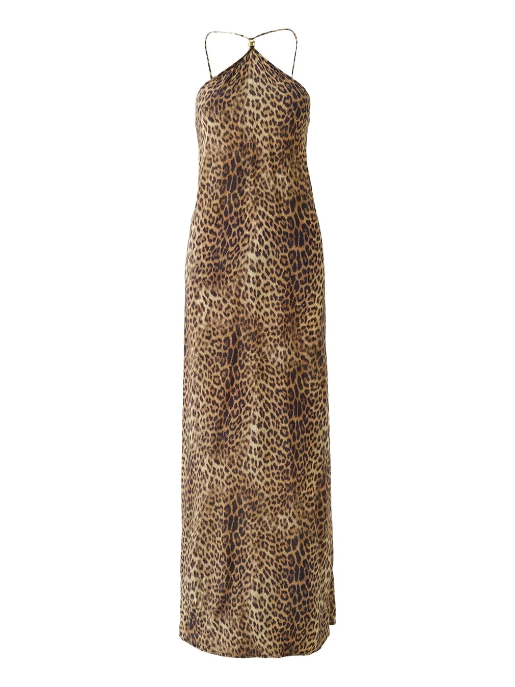 Melissa Odabash Sage Leopard Maxi Dress