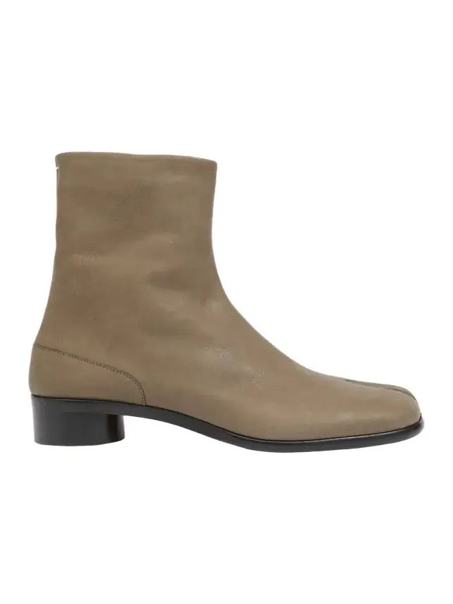 Men's Tabi Leather Ankle Boots