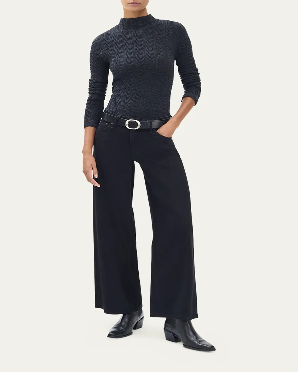 rag & bone Aiden Low-Rise Wide Jeans | Thumbnail 2 rag & bone Aiden Low-Rise Wide Jeans | Thumbnail 2
