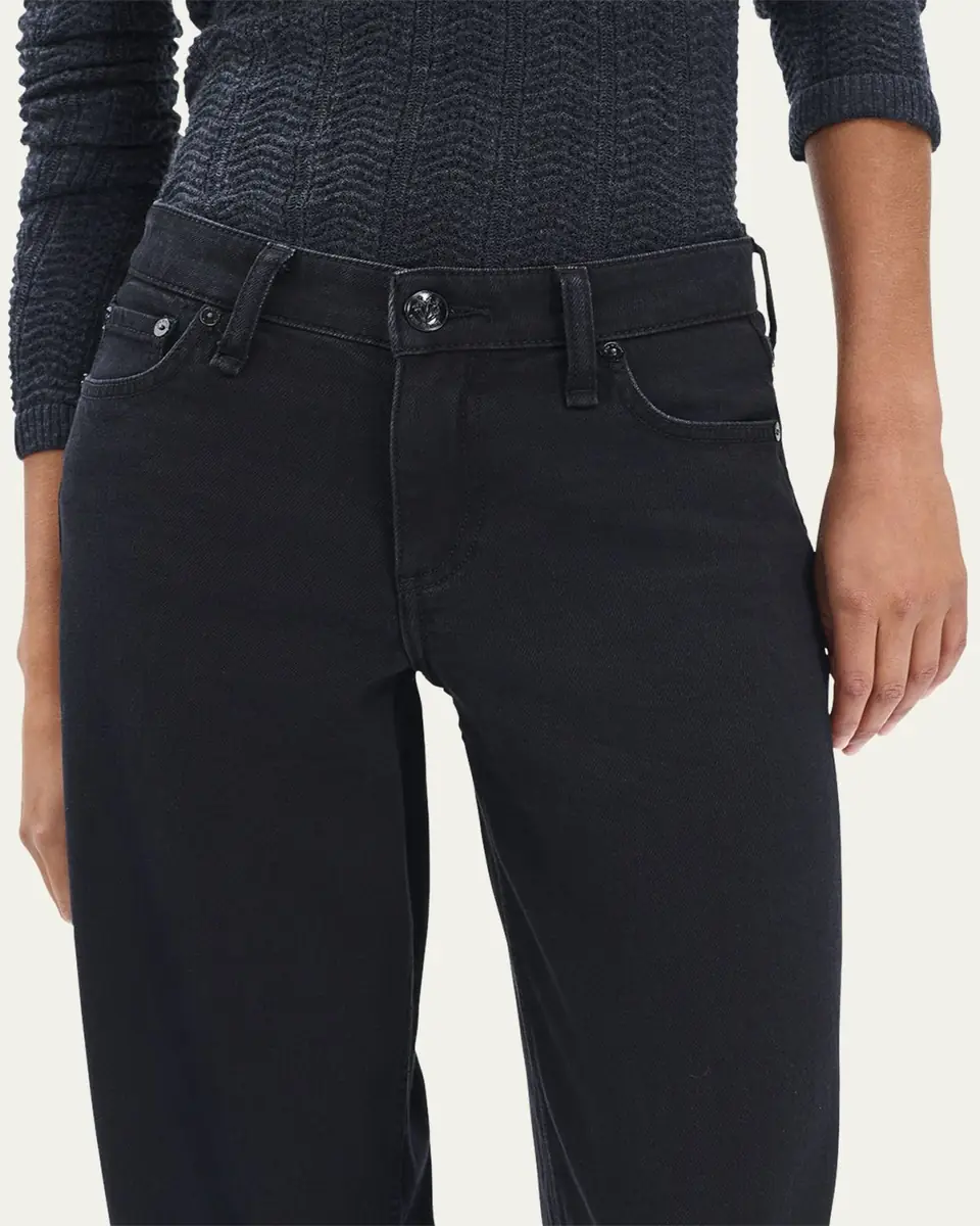 rag & bone Aiden Low-Rise Wide Jeans | Thumbnail 4 rag & bone Aiden Low-Rise Wide Jeans | Thumbnail 4