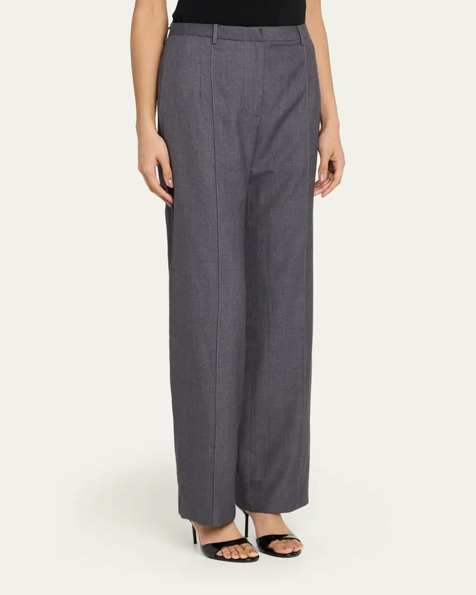 Aexae Pleated Twill Trousers | Thumbnail 4
