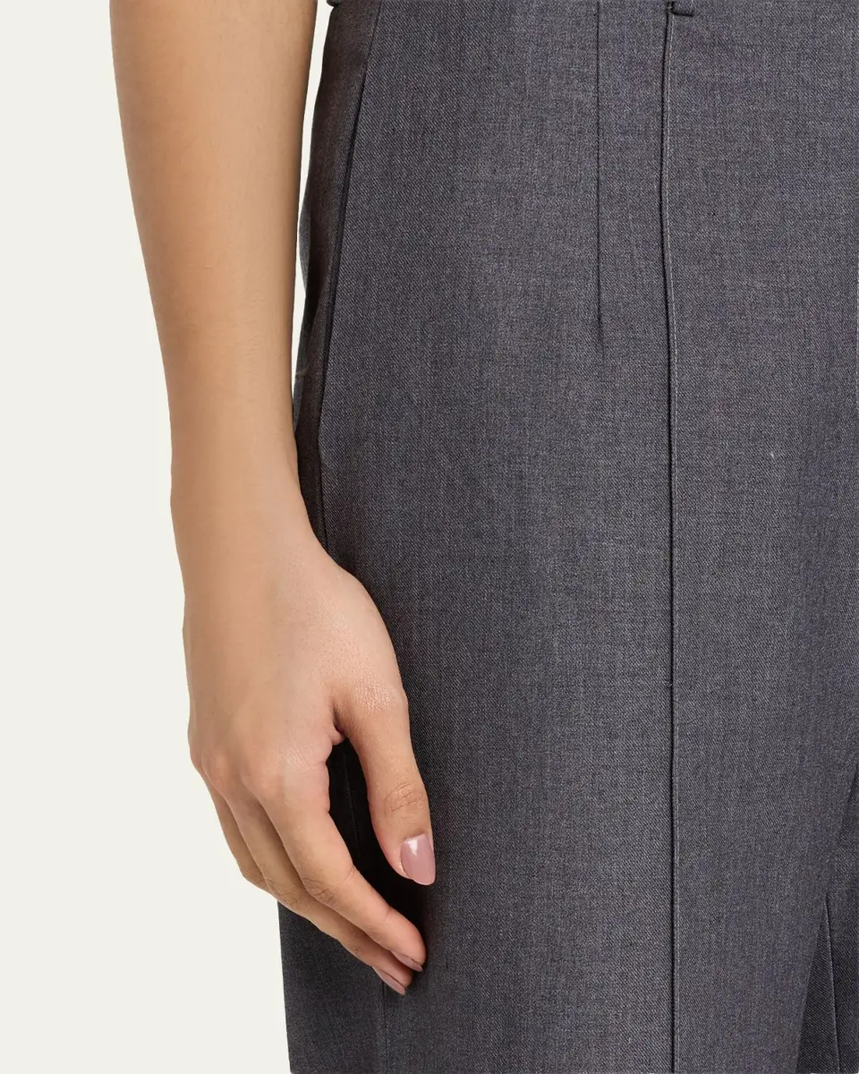 Aexae Pleated Twill Trousers | Thumbnail 5