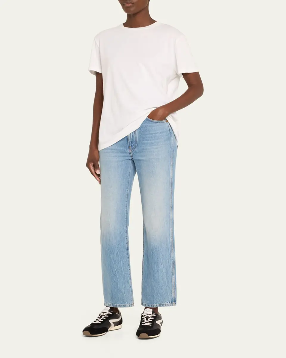 rag & bone Retro Slim Mixed Leather Sneakers | Thumbnail 3