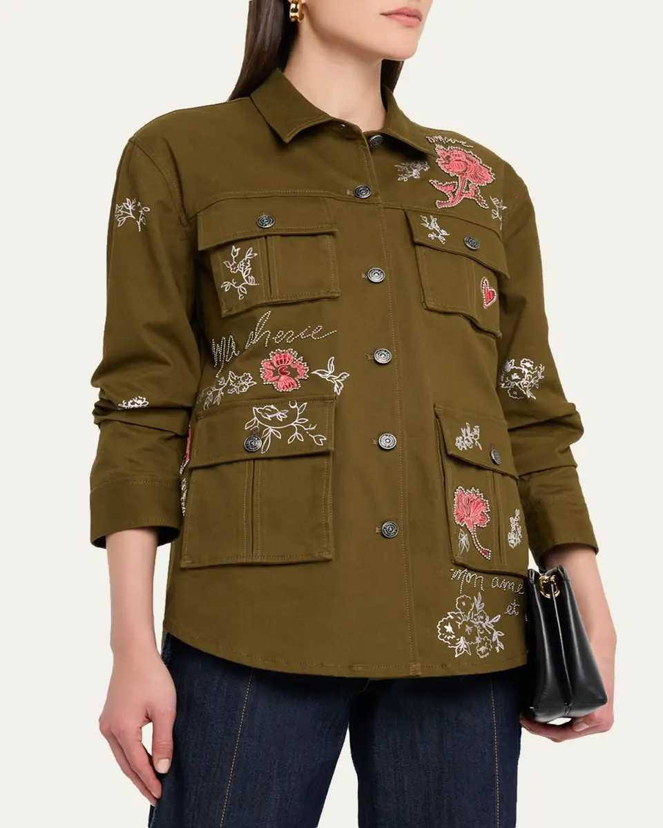 Cinq à Sept Vera Desert Rose Jacket | Thumbnail 4 Cinq à Sept Vera Desert Rose Jacket | Thumbnail 4