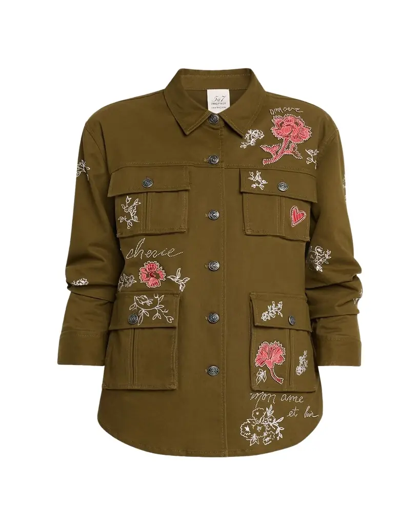 Cinq à Sept Vera Desert Rose Jacket | Image 1 Cinq à Sept Vera Desert Rose Jacket | Image 1