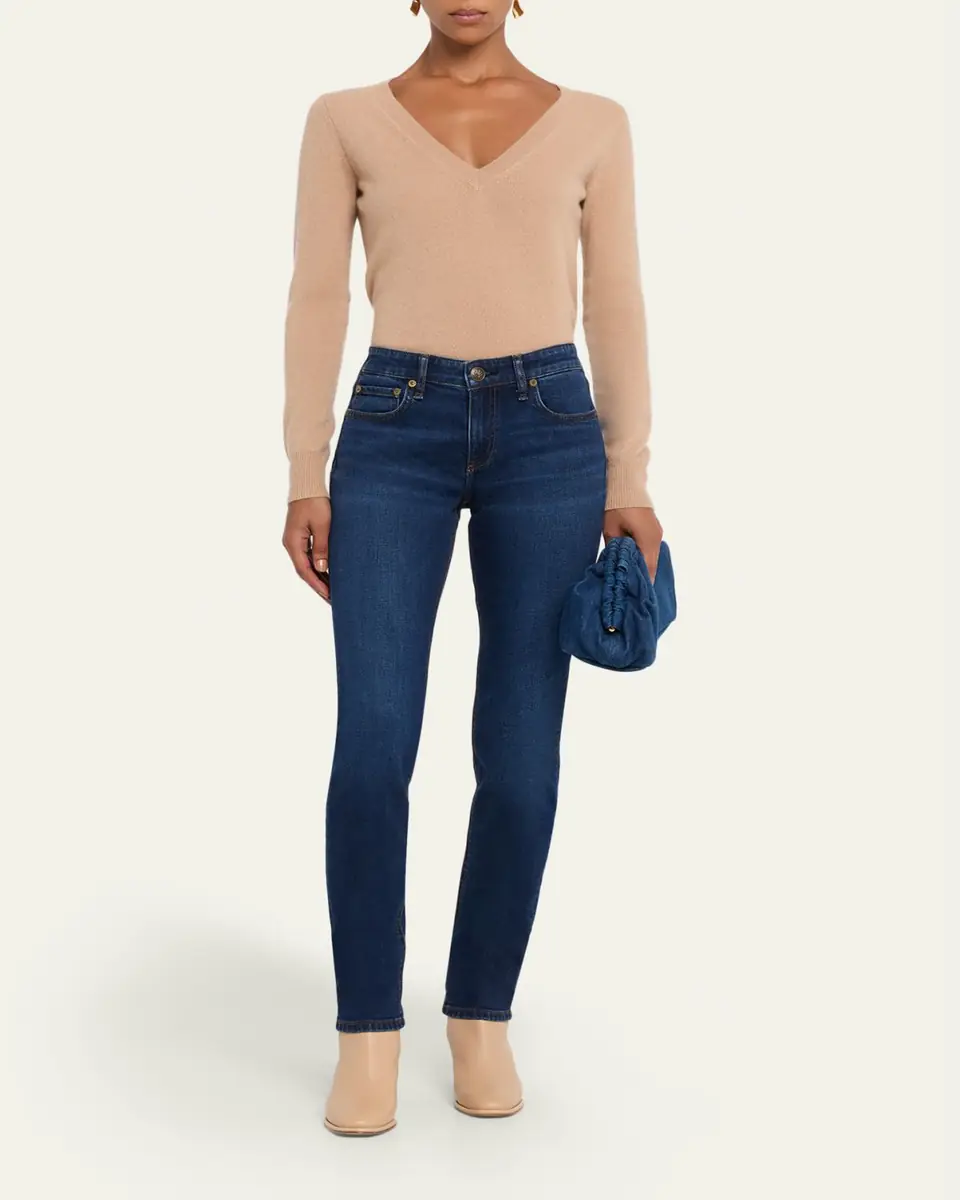 rag & bone Dre Low-Rise Slim Jeans | Thumbnail 2 rag & bone Dre Low-Rise Slim Jeans | Thumbnail 2