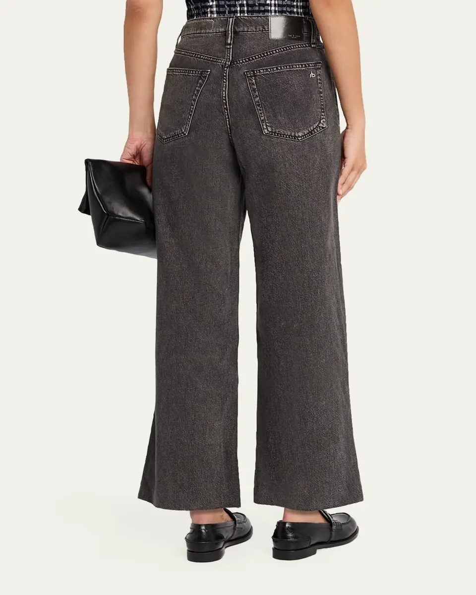 rag & bone Featherweight Andi Wide Ankle Jeans | Thumbnail 3 rag & bone Featherweight Andi Wide Ankle Jeans | Thumbnail 3