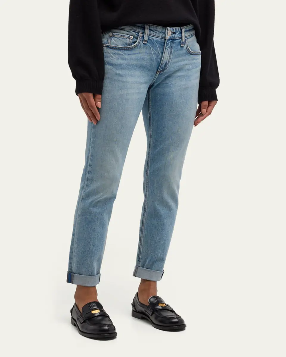 rag & bone Dre Low-Rise Slim Boyfriend Jeans | Thumbnail 4 rag & bone Dre Low-Rise Slim Boyfriend Jeans | Thumbnail 4