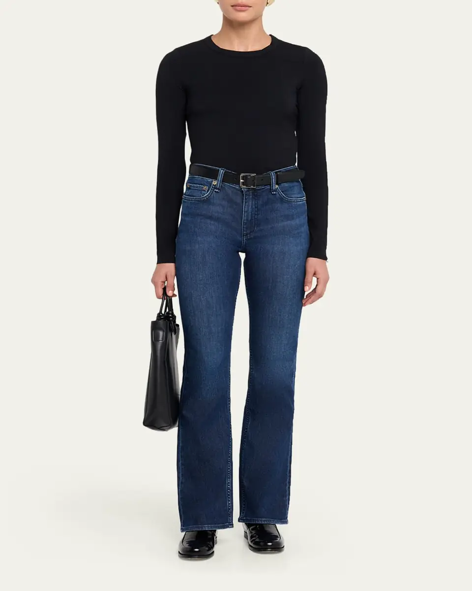 rag & bone Peyton Mid-Rise Bootcut Jeans | Thumbnail 2 rag & bone Peyton Mid-Rise Bootcut Jeans | Thumbnail 2