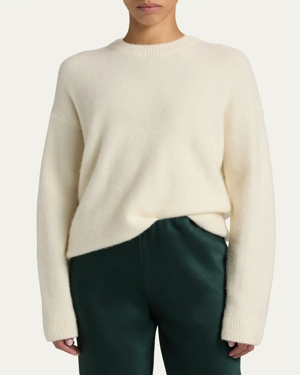 Vince Boiled Cashmere Crewneck Sweater | Thumbnail 4