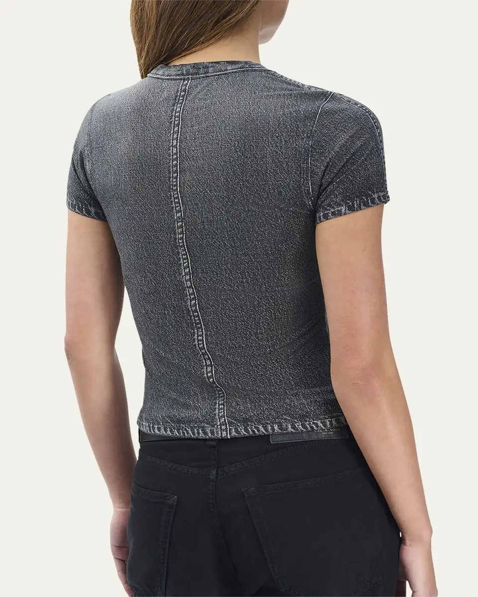 rag & bone rb Miramar Jersey Baby Tee | Thumbnail 3 rag & bone rb Miramar Jersey Baby Tee | Thumbnail 3