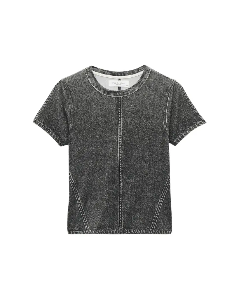 rag & bone rb Miramar Jersey Baby Tee
