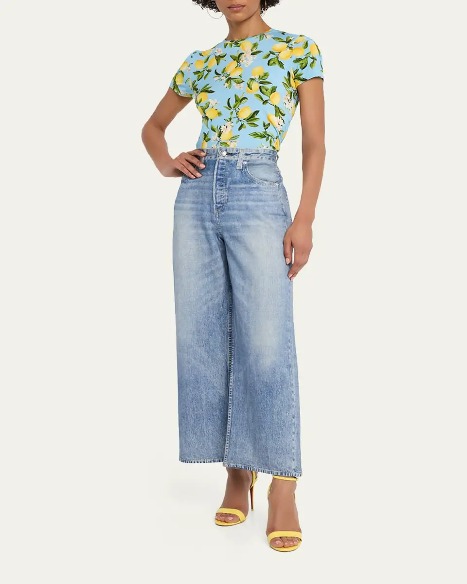 rag & bone rb Miramar Andi Cotton-Terry Ankle Jeans | Thumbnail 2 rag & bone rb Miramar Andi Cotton-Terry Ankle Jeans | Thumbnail 2
